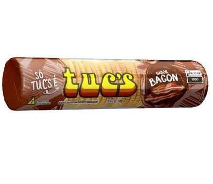 Biscoito sabor Bacon com 100g - Tuc's