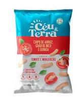 Chips Céu E Terra Sabor Tomate E Manjericão 40g