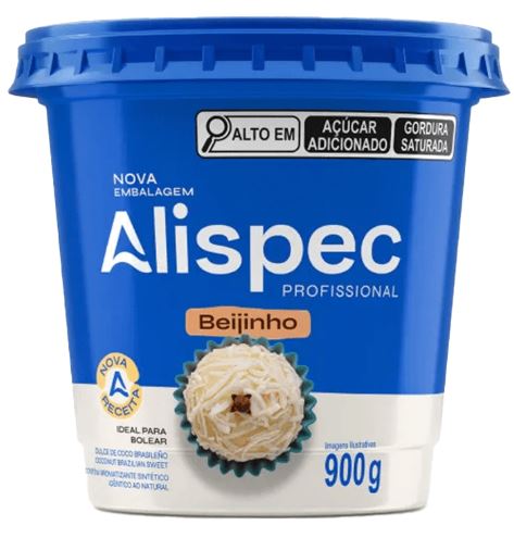 Recheio sabor Beijinho com 900g - Alispec