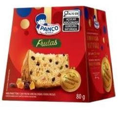 Panettone Mini Frutas 80g - Panco