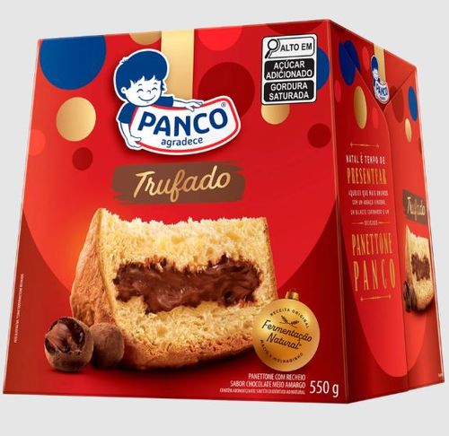 Panettone Trufado  550g - Panco