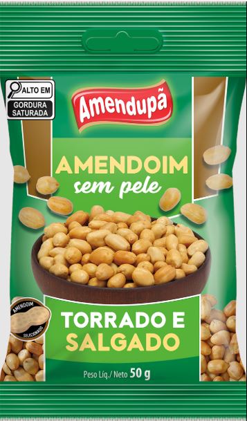 Amendoim sem pele 50g - Amendupã