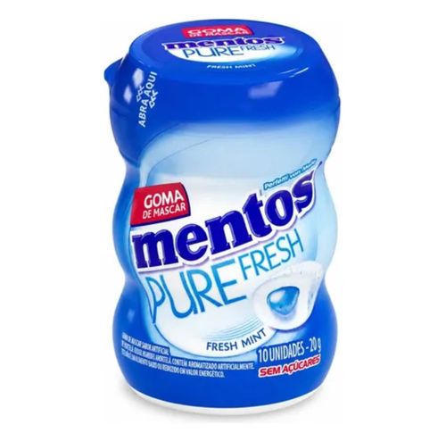 Chiclete Pure Fresh Mint Garrafa 20g - Mentos