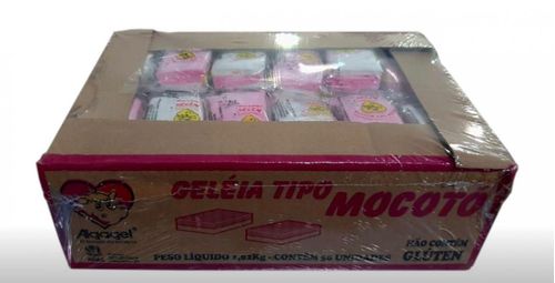 Doce Geleia Tipo Mocotó Embalado c/50un -Algagel