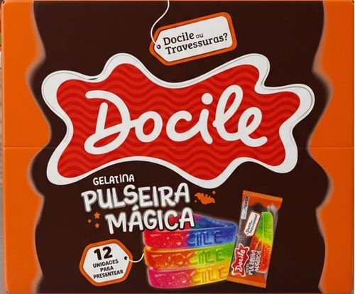Gelatina Pulseira Mágica 12 pacotes 15g - Docile