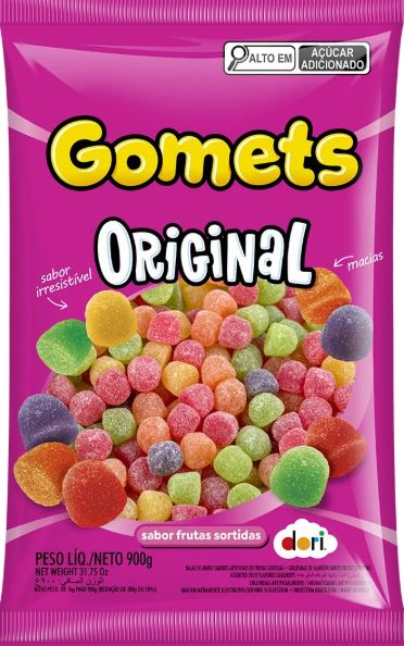 Bala de goma 900g- Gomet's