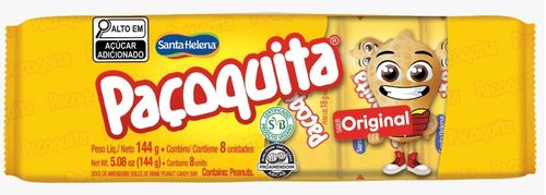 Paçoquita Original com 144g - Santa Helena