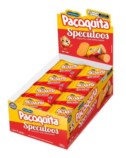 Doce Pacoquita Speculoos 120g-Santa Helena